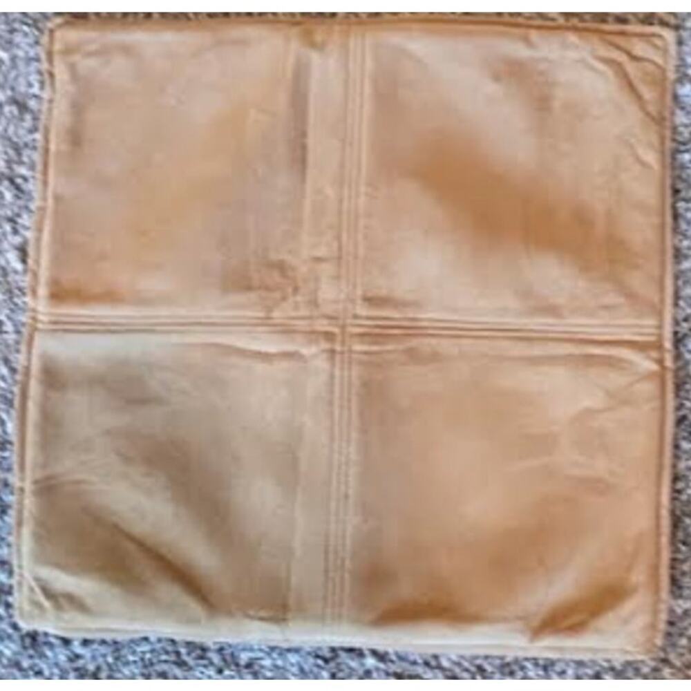 Woolrich Home Camel 18" Square Patchwork Pillow Cover
